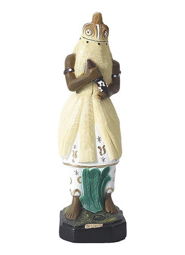 Figura Imagen Omolu Candomble 25cm