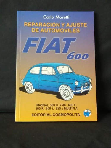 Manual Tecnico Fiat 600 (750) D, E, R, S 850 Y Multipla 