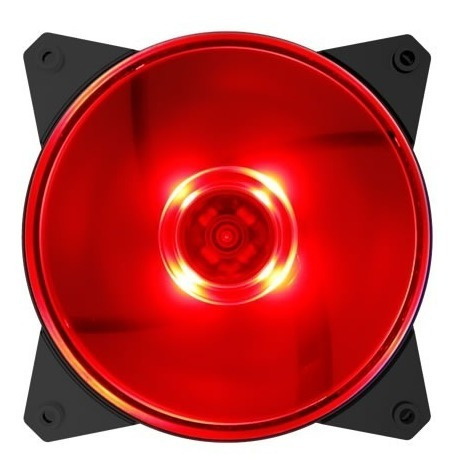 Imagem 2 de 2 de Cooler Fan Cooler Master - Mf120l Led Vermelho