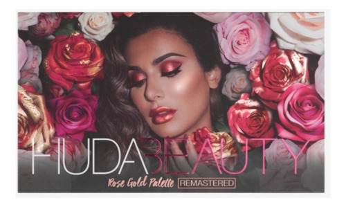 Sombra De Ojos Huda Rose Gold Palette Remastered Color Multicolor