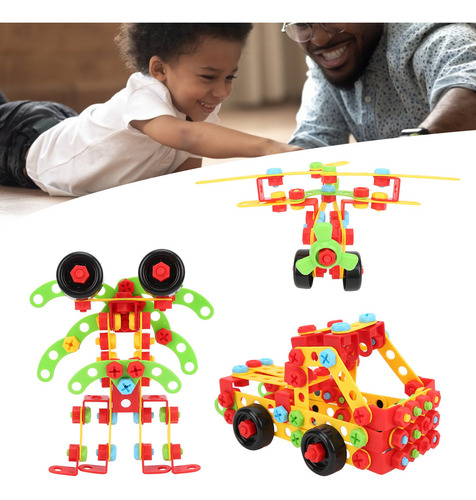 Kit De Engenharia De Furadeira Elétrica Infantil Screw Nut P