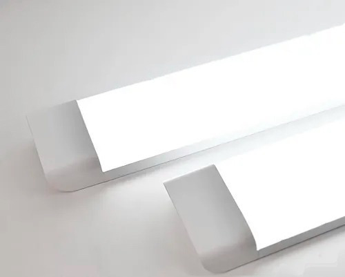 Imagen 2 de 7 de Lampara Plana Led 100w Alta Potencia 120cm Policarbonato