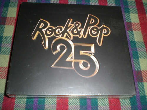 Rock & Pop / 25 - Box 4 Cds Numerado  Nuevo Cerrado