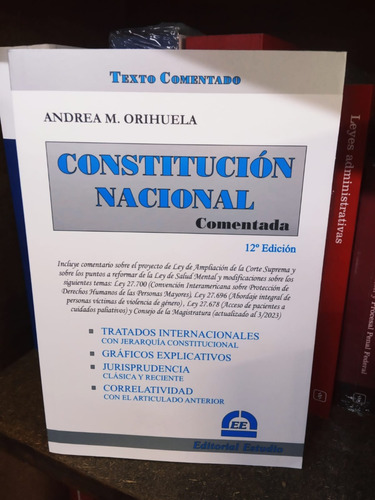 Constitución Nacional Comentada Ultima Edición