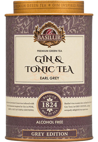 Té Negro Earl Grey Gin Tonic | 25 Pirámides Basilur