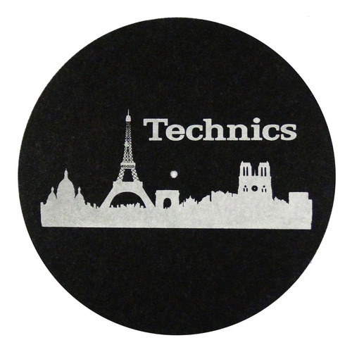 Slipmat Paño Suave Serigrafiado Profesional P/ Technics S006