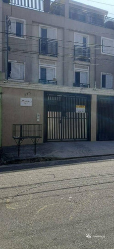 Imagem 1 de 17 de Cobertura Com 2 Dormitórios À Venda, 80 M² Por R$ 285.000 - Vila Linda - Santo André/sp - Co0080