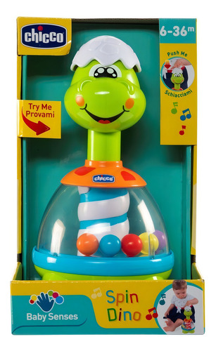Juguete Para Bebé Chicco Spin Dino Con Melodías