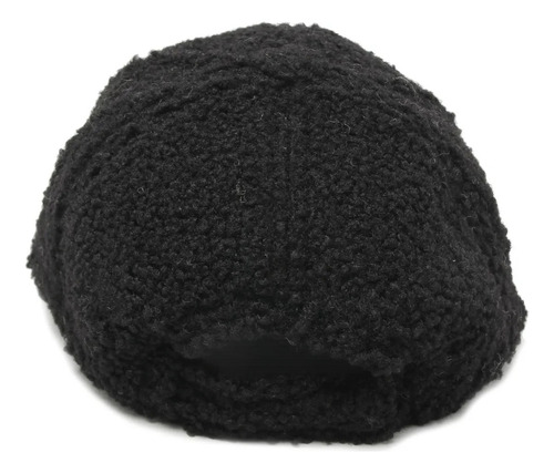 Gorra Corderito Ajustable Con Visera Abrigada Gris L Corderito
