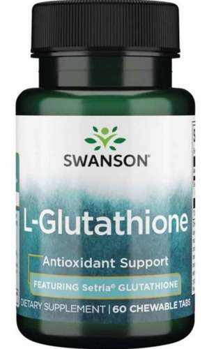 L Glutathione Glutation Sublingual 50mg 60tab Envio Gratis