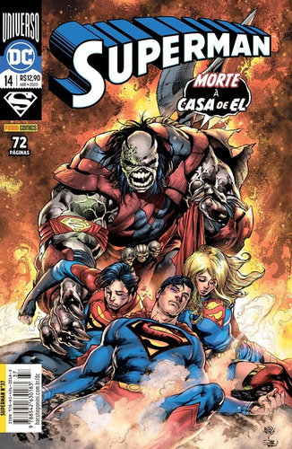Superman: Renascimento - 14 / 37, de Bendis, Michael Brian. Editora Panini Brasil LTDA, capa mole em português, 2020