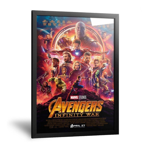 Cuadros Avengers Infinity War Marvel Studios Poster 35x50cm