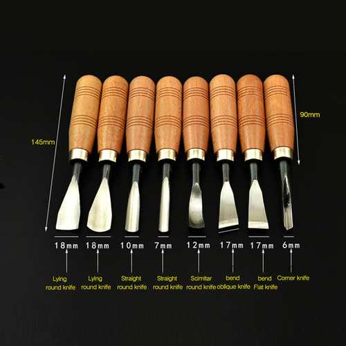 Combination Tool Kit Woodworking Carving Handmade