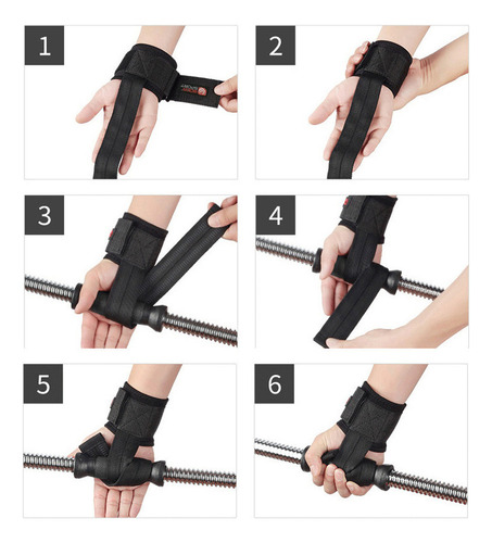 Par De Pulseras Para Mejorar El Agarre, Gimnasio, Levantamie