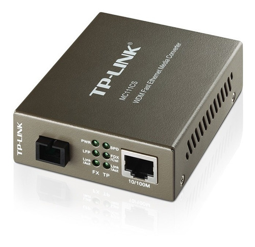 Convertidor Tp Link Multimedia Wdm De 10/100mbps Mc111cs