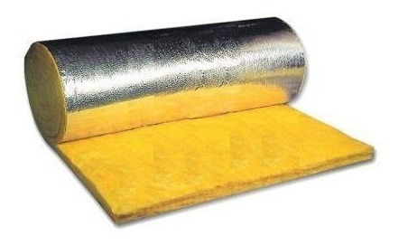 Lana De Vidrio Con Aluminio Simil Isover 50mm X 21,60 M2