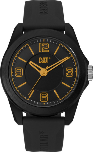 Reloj Cat Ln.160.21.137 Landscape Caucho Negro Wr100