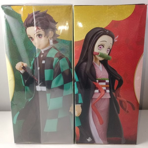 Imagen 7 de 8 de Figuras Tanjiro Y Nezuko Kamado Spm Sega Kimetsu No Yaiba