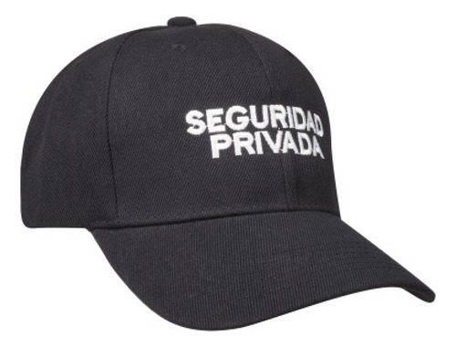 4 Gorra Seguridad Privada Bordada