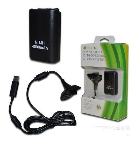 Kit Carga Y Juega Xbox 360