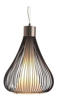 Imagen 1 de 8 de Lampara De Techo Modelo Interstellar - Negro Këssa Muebles