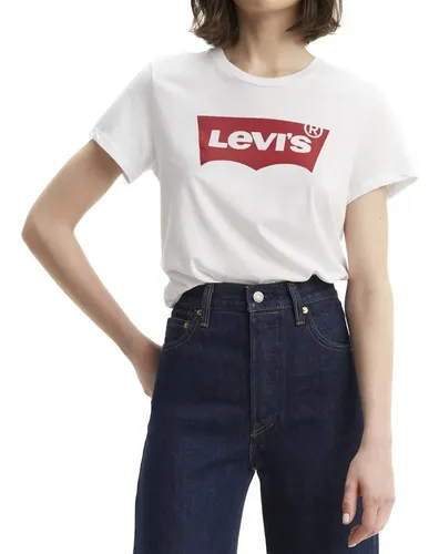 Playera Levi's Manga Corta color Rojo para Mujer