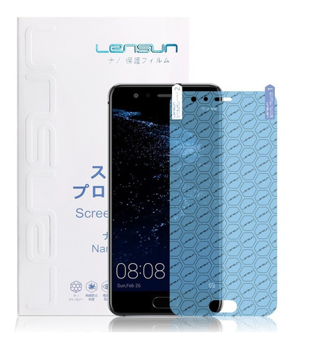 Imagen 1 de 4 de Protector De Pantalla Lensun Oficial Para Huawei P10 0.35 Mm
