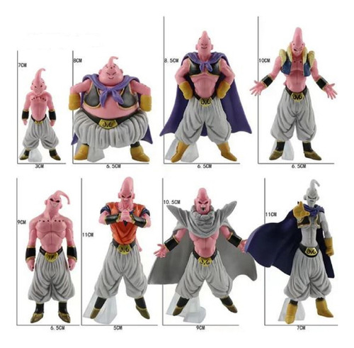 Dragon Ball Set De 8 Figuras Majin Buu