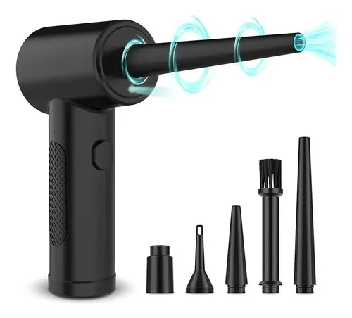 Soplador De Aire Inalámbrico ONEVAN 18V - Turbo, Con 4 Boquillas, Motor Sin Escobillas, Perfecto Para Limpiar Polvo