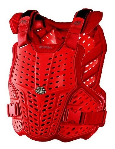 Peto Mtb Moto Rockfight Chest Protector Rojo Tld Original