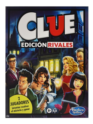 Clue Edicion Rivales 2 Jugadores Juego De Mesa Hasbro