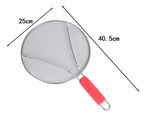 Cubierta Protectora Anti Salpicaduras, Diseño 25cm