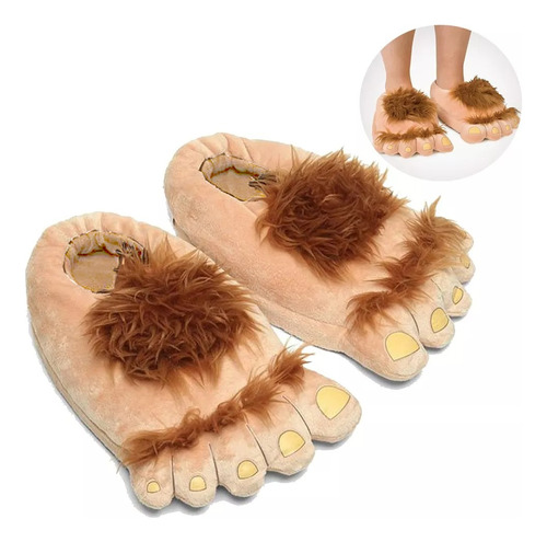 Pantufla De Hombres Pies Grandes Gracioso Lindas Cómodas