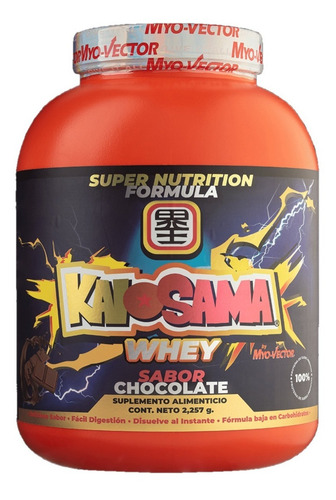 Imagen 1 de 4 de Proteina Myovector Kaiosama Whey 5 Lbs