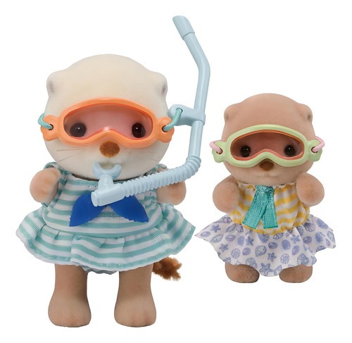 Buceo Set Nutria Marina Sylvanian Families Ternurines Calico