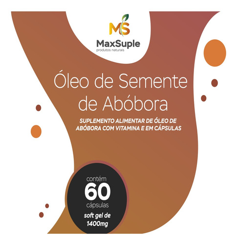 Oleo De Semente De Abóbora Em Cápsulas