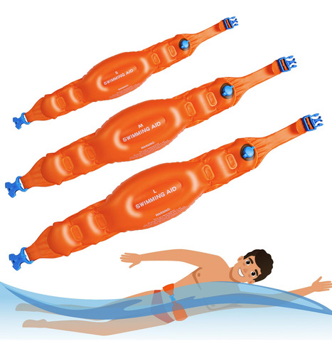 Appmoo Cinturon Inflabl Natacion Para Niño Adulto Juego 3 Ma