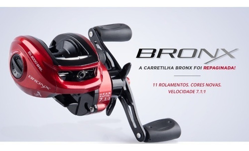 Carretilha Maruri Bronx 8000 8-rolamentos 6.5 Drag 7.1.1