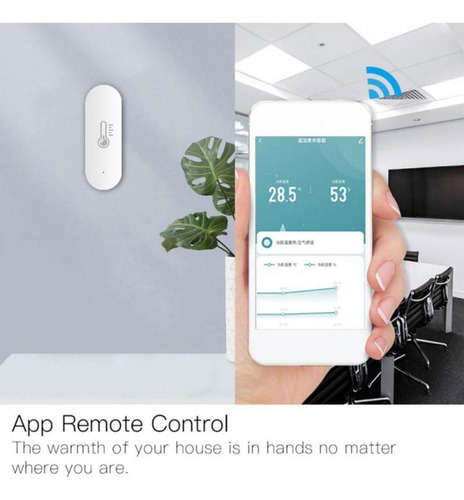 Higrómetro Termómetro Wifi Sensor De Temperatura De