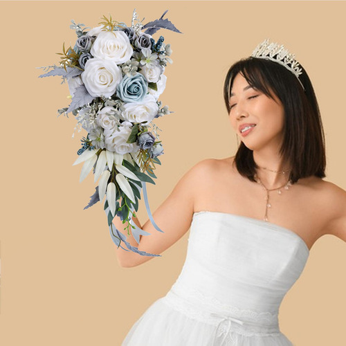Ramo De Boda, Ramo De Flores Falsas, Estilo Bohemio,