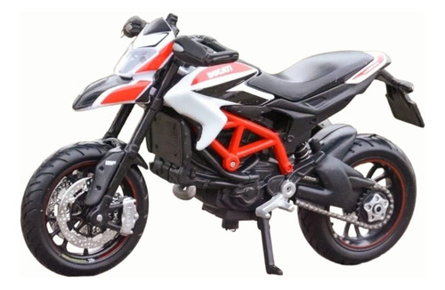 Moto De Colección Maisto 1:18 Color Ducati Hypermotard
