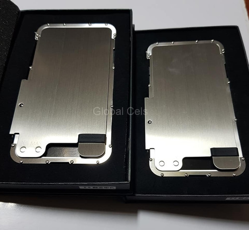 Imagen 3 de 5 de Case Metal iPhone XS Max D/ Acero Policarbonato Todo Terreno