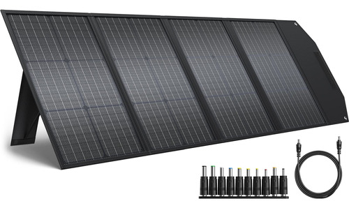 Browey Panel Solar Plegable De 120 W, Kit De Panel Solar Por