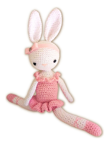 Conejita Bailarina * Crochet * Amigurumi * Bebes * Apego *