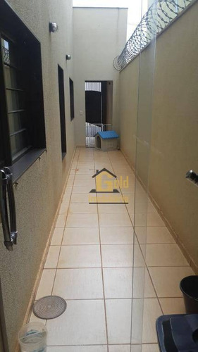 Casa Com 3 Dormitórios Para Alugar, 237 M² Por R$ 3.200/mês - Residencial Greenville - Ribeirão Preto/sp - Ca0936