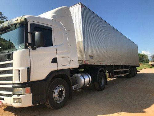Cavalo Scania R-124 400 4x2 Nz Motor Zero Muito Conservada