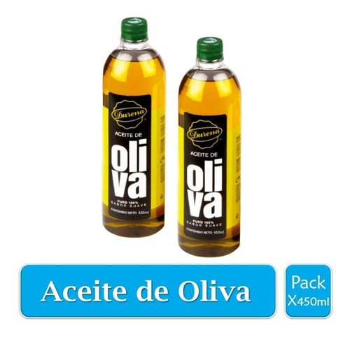 Aceite De Oliva  Durena 450 Ml X 2 Uds