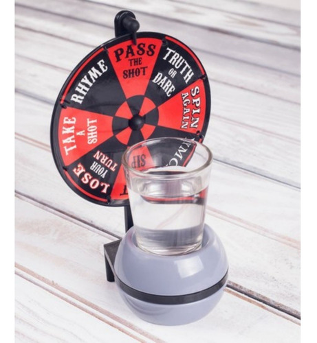 Spin Juego Ruleta Tragos Party Game Bebidas Ruleta Shots
