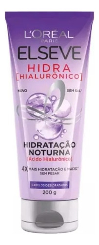 Creme Hidratação Noturna L'oréal Paris Elseve Hidra 200g