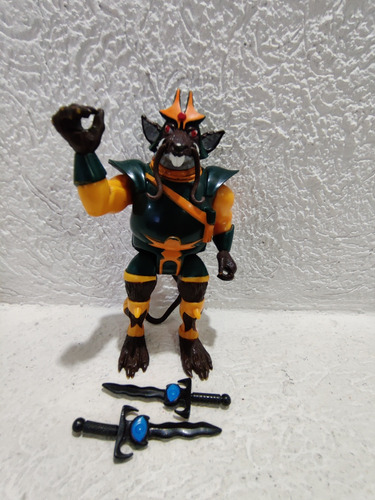 Thundercats Figura Rattaro Vintage De 1985 Dagas Negras